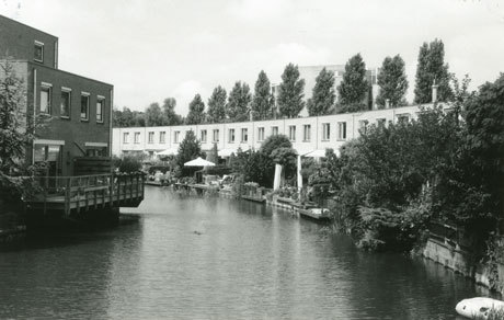 De Johanna Naberkade in Holy-Noord rond 2007. Collectie Stadsarchief Vlaardingen, T691-001.